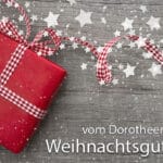 Weihnachtsgutschein vom Dorotheenhof Weimar
